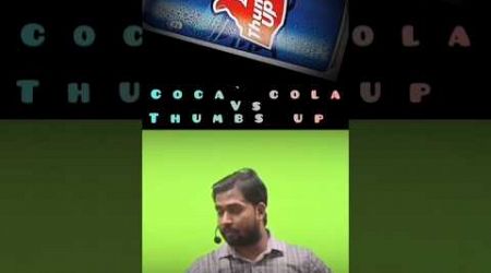 Coca cola vs Thumbs up #shorts #khansir #cocacola #thumbsup #video #fact #education