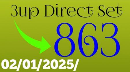 Thailand Lottery 3up Direct Set 02-01-2025