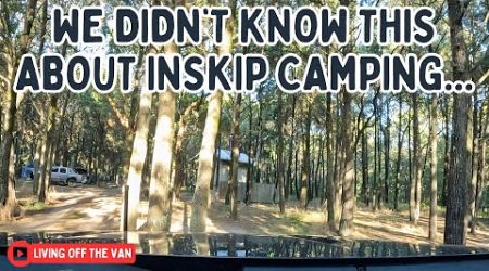 RAINBOW BEACH- INSKIP CAMPING- 130- LIVING OFF THE VAN- TRAVEL AUSTRALIA @LivingOffTheVan