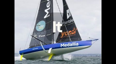 Melbourne Support Team for Pip Hare Ocean Racing on Medallia after dismasting in 2024 Vendee Globe