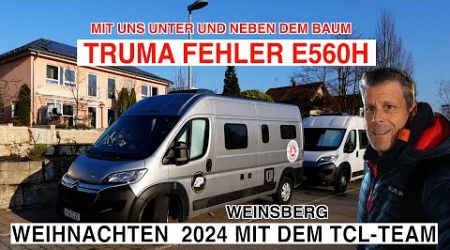 #1085 KALTE ÜBERRASCHUNG IN DER NACHT! TRUMA steigt aus, E560H | DUMM GELAUFEN! | Weihnachten 2024