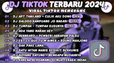 DJ TIKTOK TERBARU 2024 || DJ APT THAILAND × CULIK AKU DONG 