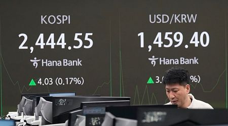 Asian shares mostly fall amid investors' worries about possible policy changes