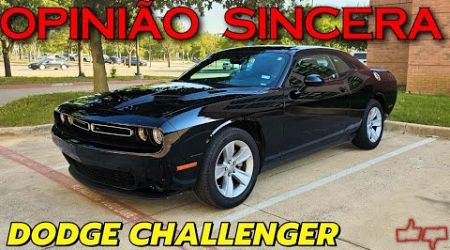 Dodge CHALLENGER: verdadeiro CARRO AMERICANO a preço de POPULAR! Consumo, desempenho. Avaliação EUA