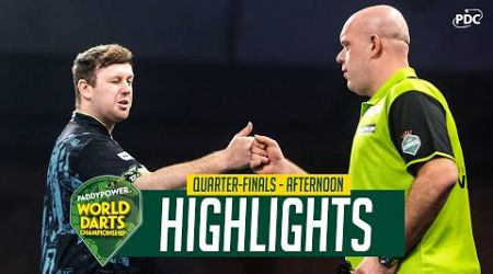 QUARTER-FINAL CLASSICS! | Day 14 Afternoon Highlights | 2024/25 Paddy Power World Darts Championship