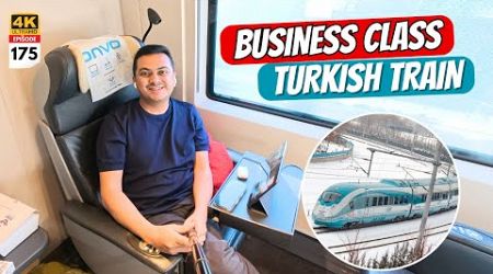 Turkish Business Class High Speed Luxury Train &amp; New Year Celebrations in Istanbul