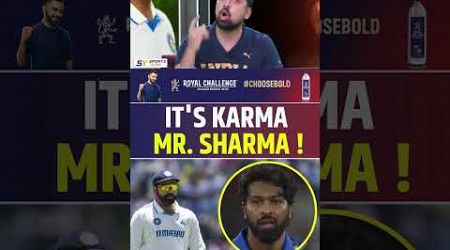 IT&#39;S KARMA MR.SHARMA JI #rohitsharma #indvsaus