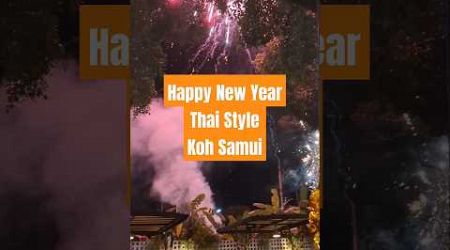 New Year&#39;s Eve on Koh Samui 2025 #fyp #solotravel #kohsamui #Thailand #happynewyear