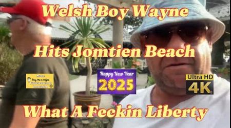 Welsh Boy Wk End Millionaire Hits Pattaya | Natural Park Resort Jomtien Beach Walkabout ,No Valleys