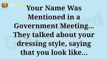 Your Name Was Mentioned in a Government Meeting! What They Said Will Shock You! 