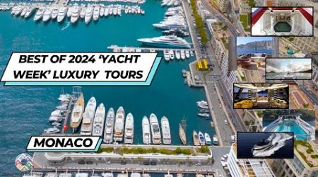 MANIFESTING MONACO: INSIDE Yacht Week&#39;s MOST LUXURIOUS Superyachts LIVE STREAM