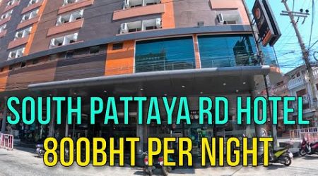 SOUTH PATTAYA ROAD 3-STAR BUDGET HOTEL 800BHT NIGHTLY HIGH SEASON REVIEW - THE GRAND DAY NIGHT