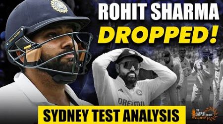 Rohit Sharma Dropped from Sydney Test? | Politics Within Indian Team | Sydney Test Review