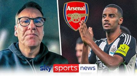 &quot;Break the bank for Isak&quot; | Paul Merson believes Arsenal should sign Alexander Isak in January