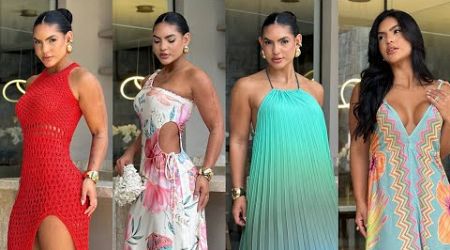 Bianka Guimarães Stuns in 2025&#39;s Hottest Dress Trends