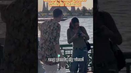 NADINE LUSTRE—AND HER BOYFRIEND CHRIS SPOTTED IN THAILAND! 