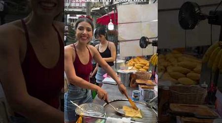 FAMOUS BANANA ROTI LADY BANGKOK !! #food #foodie #foodlover #viralshorts #shorts #foodblogger