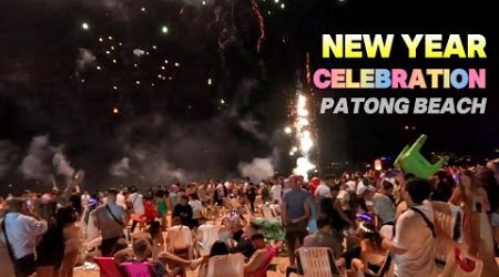 Patong Beach New Year Bash 2025 | Phuket Thailand 