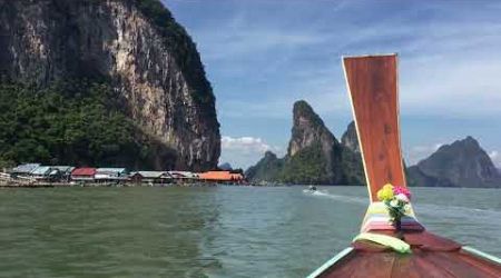 Phang Nga bay, amazing #mothernature #limestone cliffs #jungle #mangrove #jamesbond #panyee island