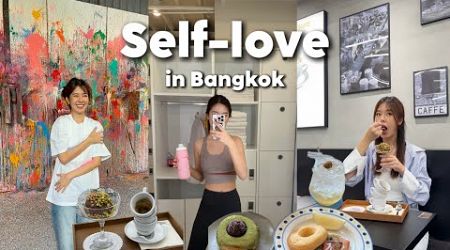 Self-love vlog in Bangkok หากิจกรรมฮีลใจ, 7 คาเฟ่ร้านอาหาร, ปั่นจักรยาน