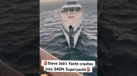 Steve Jobs&#39; Yacht CRASHED 