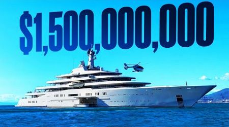 Top 5 Most Expensive Mega Yachts 2025