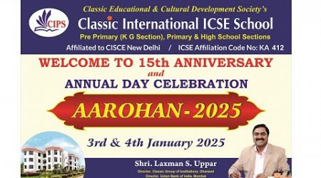 AAROHAN || Classic International Public School || Classic Education || #cips #cipsschool