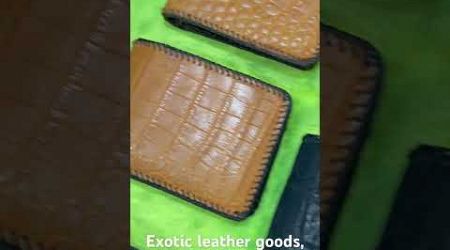 Exotic leather goods, Thepprasit Night Market, #pattaya @FelixRoams