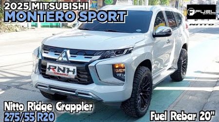 2025 Mitsubishi Montero Sport | Fuel Rebar 20&quot; | Nitto Ridge Grappler 275/55 R20 @ RNH Tire Supply