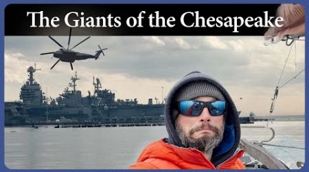 Cruising by the Largest Naval Base In the World - Episode 328 - Journey of a Wooden Boat