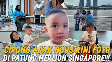 KEJADIAN DIBALIK FOTO VIRAL CIPUNG DI PATUNG MERLION SINGAPORE!!! BIKIN GABERENTI NGAKAK!!!