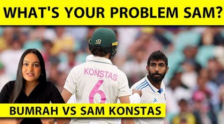 BUMRAH से बेमतलब भिड़े SAM KONSTAS, KHAWAJA की WICKET लेकर BUMRAH ने लिया बदला | Sports Tak