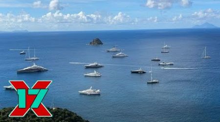 Saint Barth&#39;s Yacht Showdown: Billionaires Compete for Most Impressive Vessels