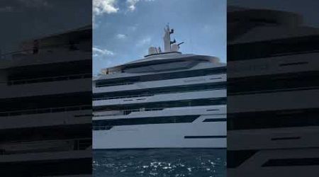 Perspectives on the real size of the 112m MY RENAISSANCE in Monaco last F1 Grand Prix ⚓️