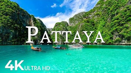 FLYING OVER PATTAYA (4K UHD) - Amazing Beautiful Nature &amp; Relaxing Music - 4K Video ULTRA HD