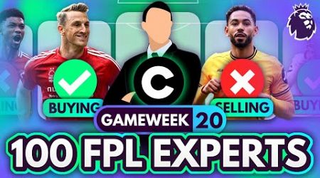 FPL GW20 EXPERT Forward Replacements &amp; Transfer Trends! 