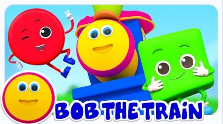 Learn Shapes with Bob the Train + More Educational Videos &amp; Kids Songs