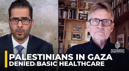 Palestinians in Gaza deny basic healthcare amid the war