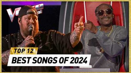 The MOST POPULAR Songs of 2024 performed on The Voice