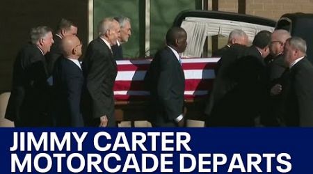 President Jimmy Carter: Departure from Phoebe Sumter Medical Center