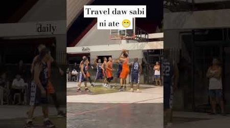 Travel o parang lang? #basketballhighlights #basketball #liganglabas 