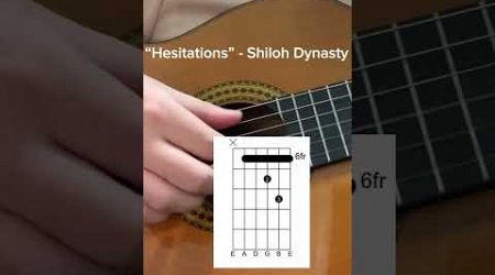 “Hesitations” - Shiloh Dynasty Guitar Cover W/Tabs #guitar #education #tutorial #cover #guitarcover