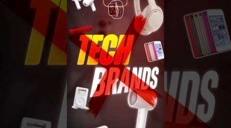 Most Popular DISSAPERD Tech Brands!! 