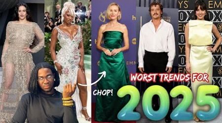 7 WORST RED CARPET TRENDS THAT MUST DIE IN 2025!