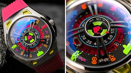 Nubeo’s Space Invaders Automatic Wristwatch Is A Cult Classic that Functions as a Timepiece