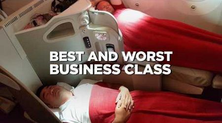 The 10 Best and Worst Business Class Seat 2025