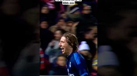 MODRIC loves a late DRAMATIC goal 