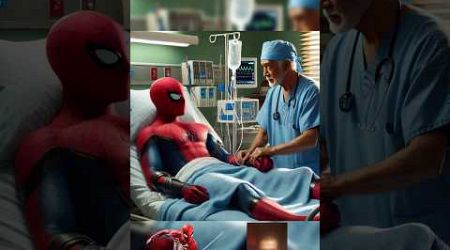 Superheroes Recieving medical Treatment 