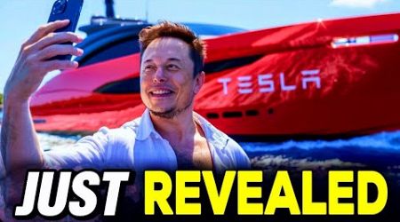 Elon Musk&#39;s NEW $700 Million Tesla Superyacht That STUNNED The World Finally LAUNCHES On The Market!