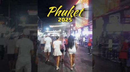 Patong Beach 2025 | Phuket&#39;s Popular Patong Beach Road | Phuket Thailand 